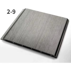 Composite WPC Board Wall Cladding Customized WPC 3D Wall Panel