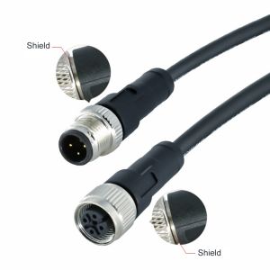 Cheap A B D X Coded Waterproof Cable Connector For Male In Industrial Settings for sale