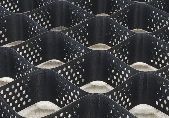 Quality Black Ground Erosion Control Geocell Grid For Slope Protection wholesale