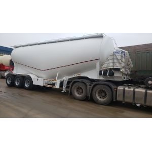 China 45CBM Pneumatic Cement Trailers Dry Bulker Truck Transporter on sale
