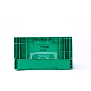 Customized Logo PP Collapsible Plastic Crate in EU for Fruit and Vegetable