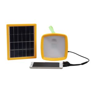 Solar LED Hand Light Solar Solutions Rural Areas Powered Emergency Lantern FM
