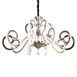 Modern Dimmable Acrylic chandeliers pendant lights with remote controller for