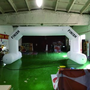 Custom outdoor inflatable entrance start finish line arch for advertising