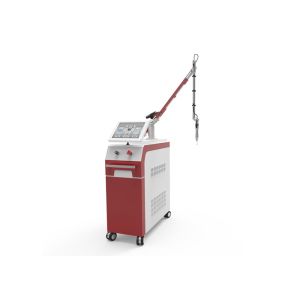 China Korea imported Guide light arm Q-Switch nd yag laser tattoo pigment removal  laser machine in spa on sale