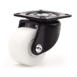 Low Profile 75mm Braked Castors 330kg Heavy Duty Locking Swivel Casters