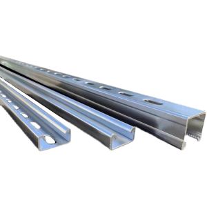 Silver Anodizing Alloy Aluminum Strut Channel With Excellent Corrosion Resistance