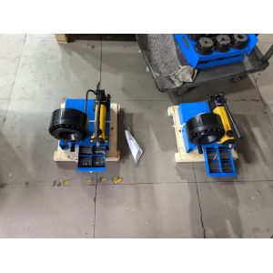 Portable 1 Inch 6-25mm Manual Hose Crimping Machine / Hose Crimper Blue Color