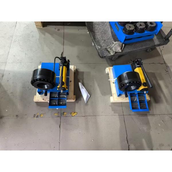 6-25mm 1 Inch 0KW Manual Hose Crimping Machine / Hose Crimper With 7 Dies Blue