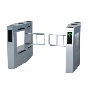304 Stainless Steel Swing Barrier Gate Electronic Security Entrance Sliding