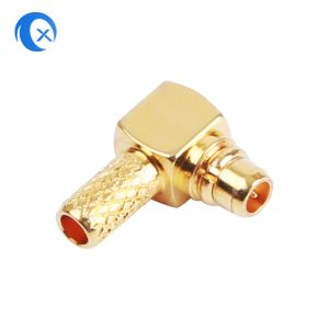 Metal RF Aerial Connector CNC Machine MMCX Connector Parts For Cable Adapter