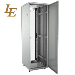 Adjustable Feet Server Rack Cabinet Enclosure SPCC 19 Inch 42U 800 * 800 RAL7035