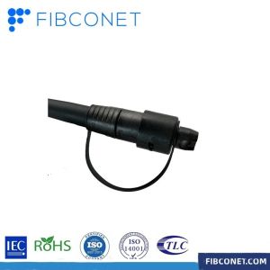 FTTH Mini-SC Z-Type Fiber Optic IP68/67/66 Outdoor Cable Waterproof Connector in
