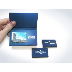 High Resolution 5 Inch Video Postcard With 2G Memory , LCD Greeting Card