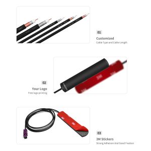 Vertical Polarization Input Maximum CW Power 50W Patch Antenna for Wifi GSM 4G