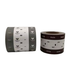 Paper Paperboard Material Customized Flexographic Printing Sugar Salt Sachet