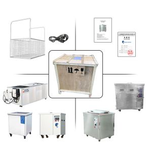 135L Ultrasonic Cleaner AC220V AC380V 3 Phase For Aircraft Parts