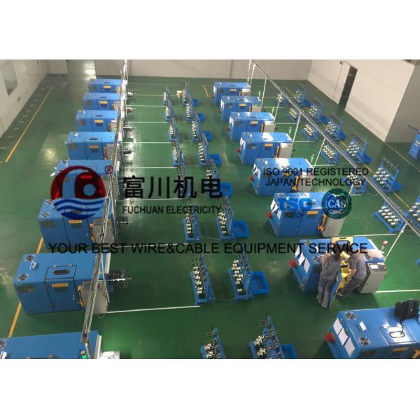 Quality Low Noise 7 Pcs Alloy Wire Bunching Machine With Touch Screen Operation wholesale