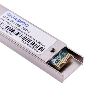 LC DOM 10Gbps BIDI XFP ELR Optical Transceiver Module 1270nm / 1330nm 20km