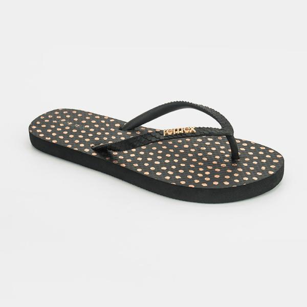 Non Slip Urban Beach Flip Flops , Glitter Spot Lady Flip Flop