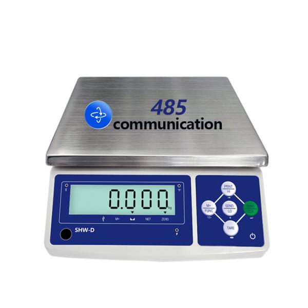 Quality LCD Display AC/DC Power Supply Weighing Scale SHWDL-485 for Industrial Weighing Needs wholesale