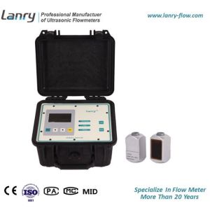 Cheap Portable Doppler Ultrasonic Flow Meter With Two Transducers for sale