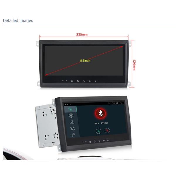 Android Auto 9.1 Android Porsche Cayenne 2018 2003-2010 8.8" Quad Core 2G RAM