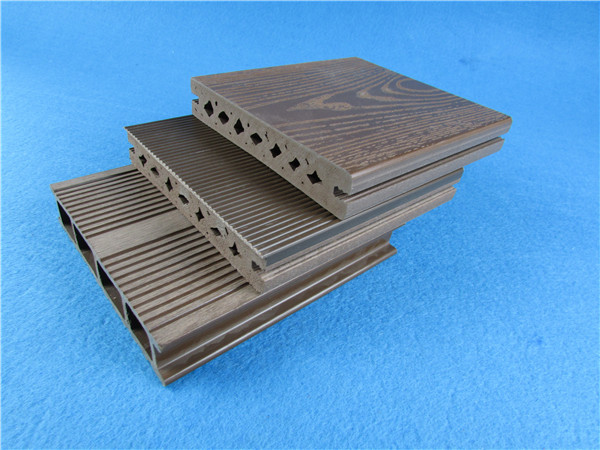 Quality Composite Wood Decking Composite Deck Boards Galling Embossing wholesale
