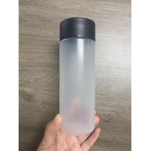 Clear Customizable Plastic Milk Tea Bottles With Insulated Modern Design
