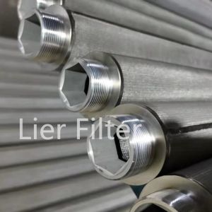 Alkali Resistant 0.1um 5 Layer Sintered Wire Mesh With Thread Connection