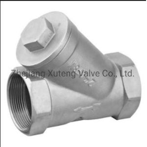 Threaded Y-Type Strainer CE Approved with 24 Months After-sales Service in