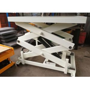 Fixed Stationary Scissor Lift Table 1 Ton Industrial Use Smooth Operation