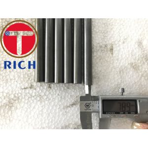 China SAE J526 ERW Welded Steel Pipe / Low Carbon Steel Tubing For Automotive Fuel on sale