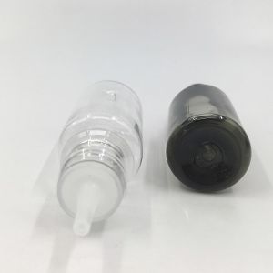 Round Liquid Dropper Bottle With Custom Screen Printing Screw Cap Seal Custom Logo Design