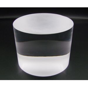 Optical Glass 150*150mm Transparent Direct Drawn Quartz Ingot