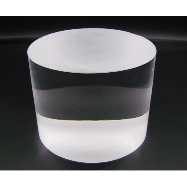 Quality Optical Glass 150*150mm Transparent Direct Drawn Quartz Ingot wholesale