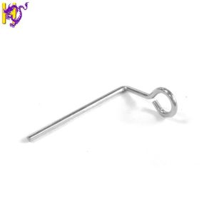Customized Nickel 2mm Various Shaped Wire Forming Spring Hardware with Hook