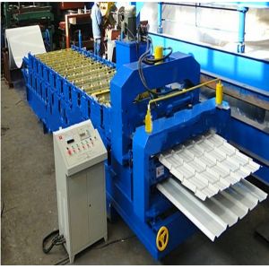 Double Layer Corrugated Profile Steel Roofing Sheet Roll Forming Machine Roof