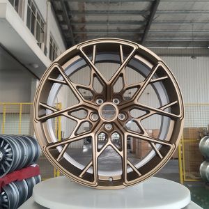 18 19 20 21inch custom forged alloy wheels Bronze finished forged wheels for