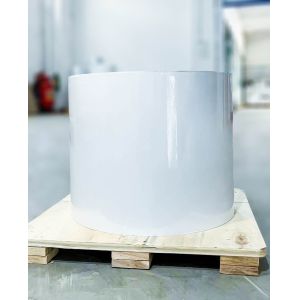 80g/m² High Quality Coated paper,Viscosity permanent acrylic adhesive,White