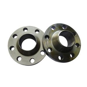 Flanges used for connecting sections of piping, or for connecting pipes to