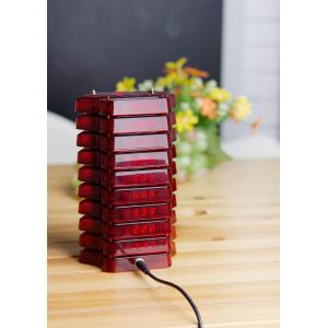 wireless high quality CE certificated food taking coaster pager with 433.92MHZ