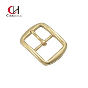Cheap Practical Antirust Square Brass Belt Buckle , Anti Corrosion Gold Belt Buckle for sale