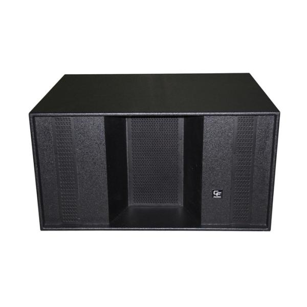Compact Disco Sound Equipment , 2x18" 1200W Subwoofer With Horn Loaded Design
