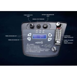 3~8L Oxygen Concentrator Big LCD Display Oxygen Concentator With Concentration