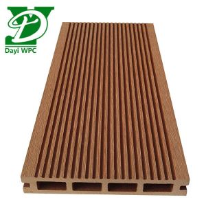 Cheap 140x23mm Size Outdoor WPC Decking Modern Design Style Wear Proof for sale