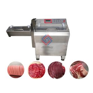 Cheap JY-17K Easy Operate Automatic Frozen Meat Slicing Machine For Cutting Meat for sale