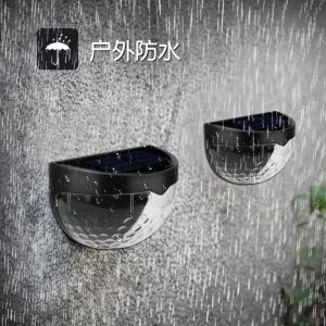 Plastic 2V 0.26W Solar Lamp Wall Sensor Light / 6PCS Led Modern Solar Fence