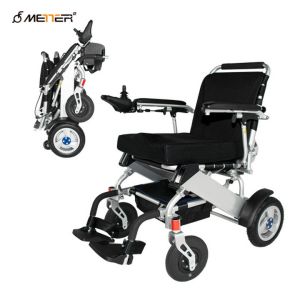 China Multifunction Folding Electric Wheelchair With Electromagnetic Brake on sale