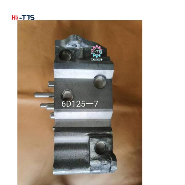 6156-11-1100 6156-11-1101 6156-11-1102 Cylinder Head For 6D125 PC400-7 6D125-7 Diesel Engine